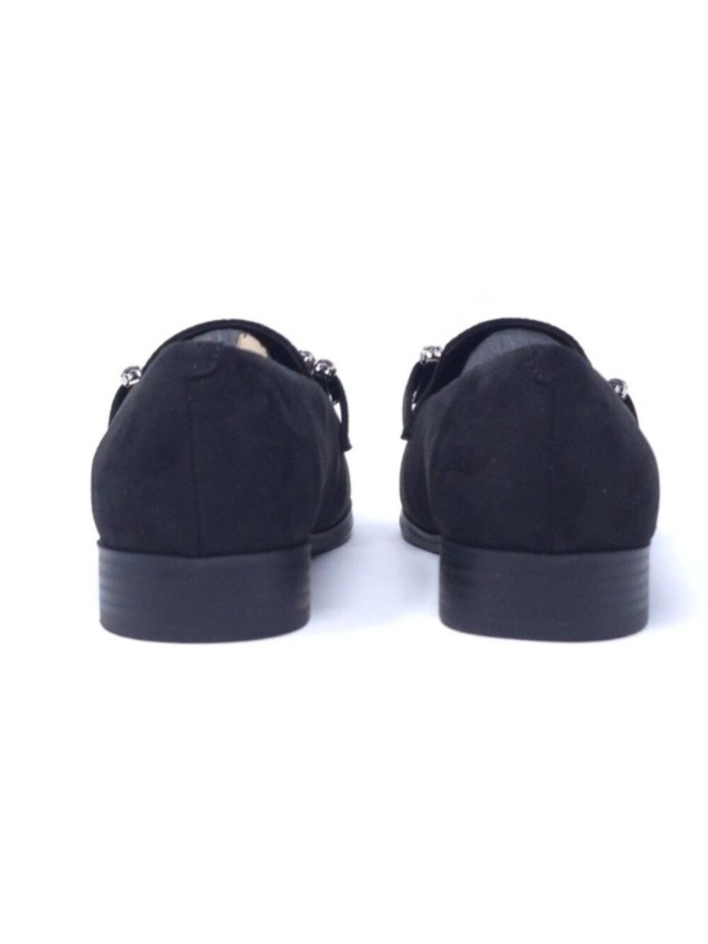 Nine West-Almond Toe Slip-On Dress Loafers Black 8.5M - Picture 5 of 10